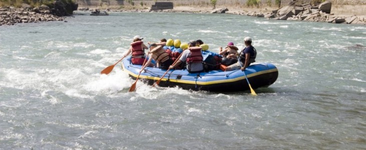 White Water Rafting in Nepal